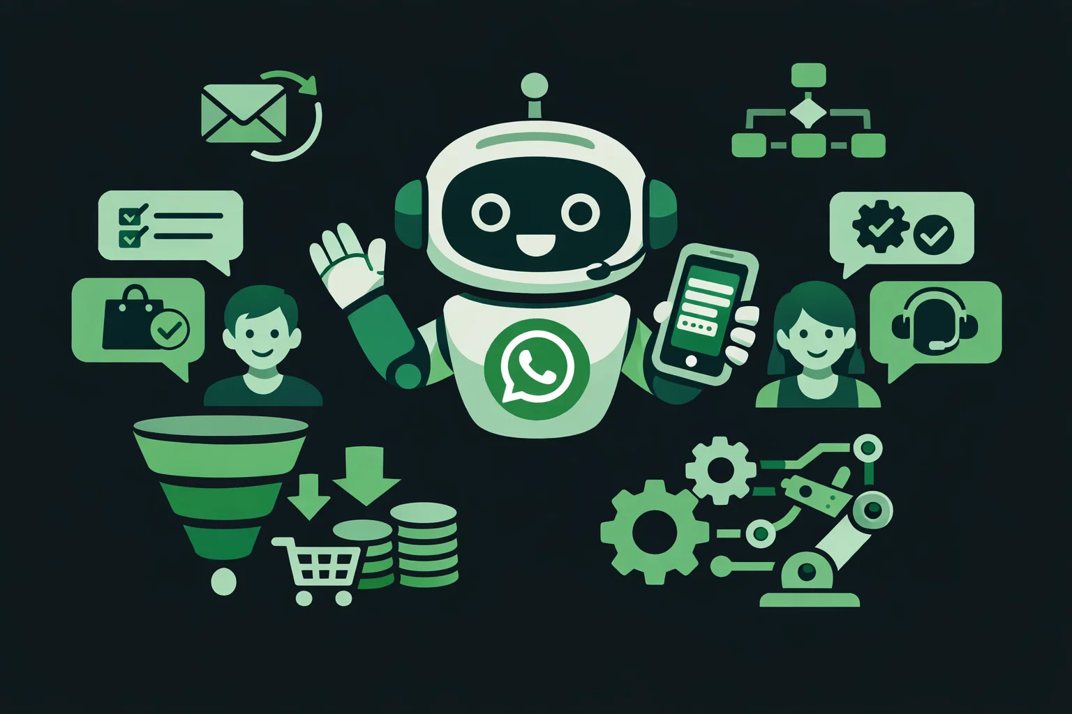 WhatsApp Chatbots for Business: Features, Benefits & Real-World Examples